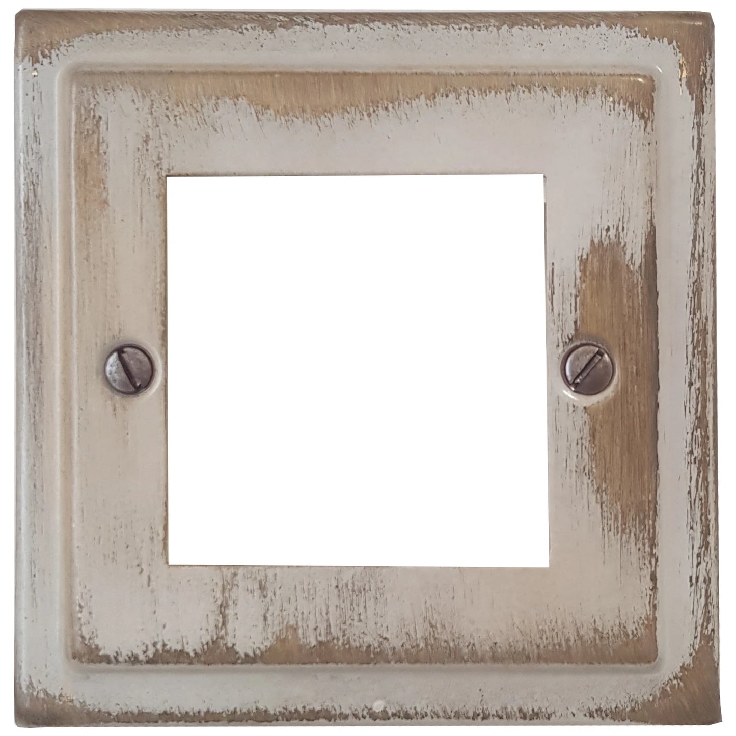 Victorian Dover Bronze 2 Gang Mod Plate & Frame
