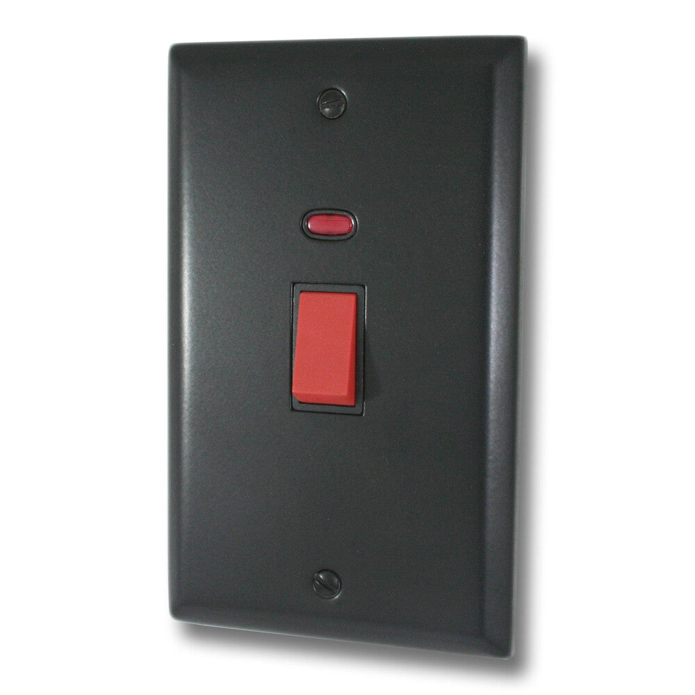 Spectrum Flat Black Large 45 Amp Dp Switch