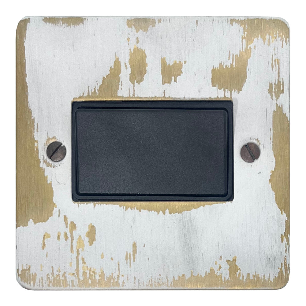 Flat Dover Bronze Fan Isolator