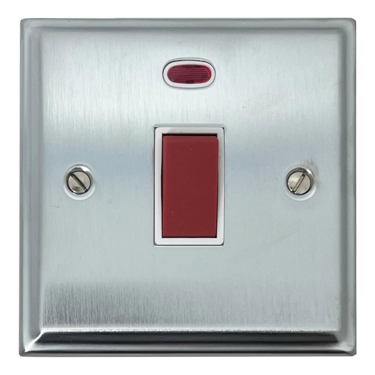 Deco Satin Chrome S/Plate