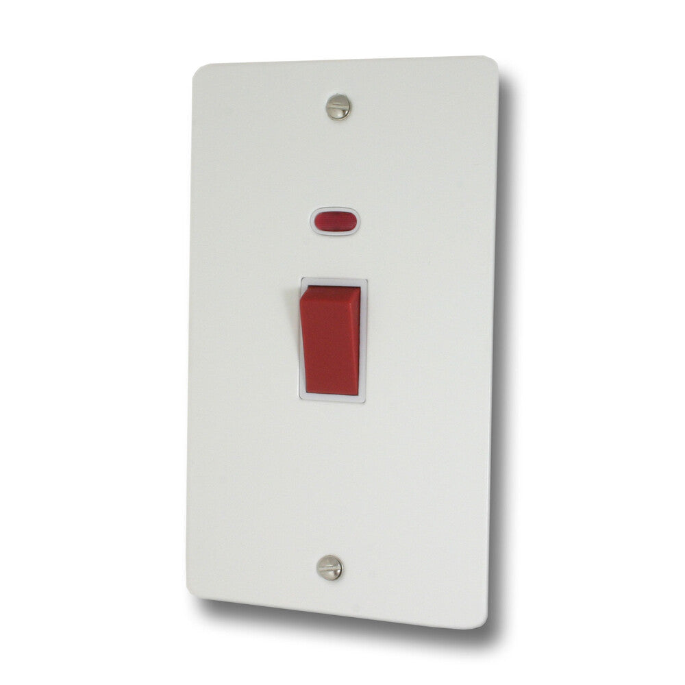 Flat White 45 Amp Dp Switch