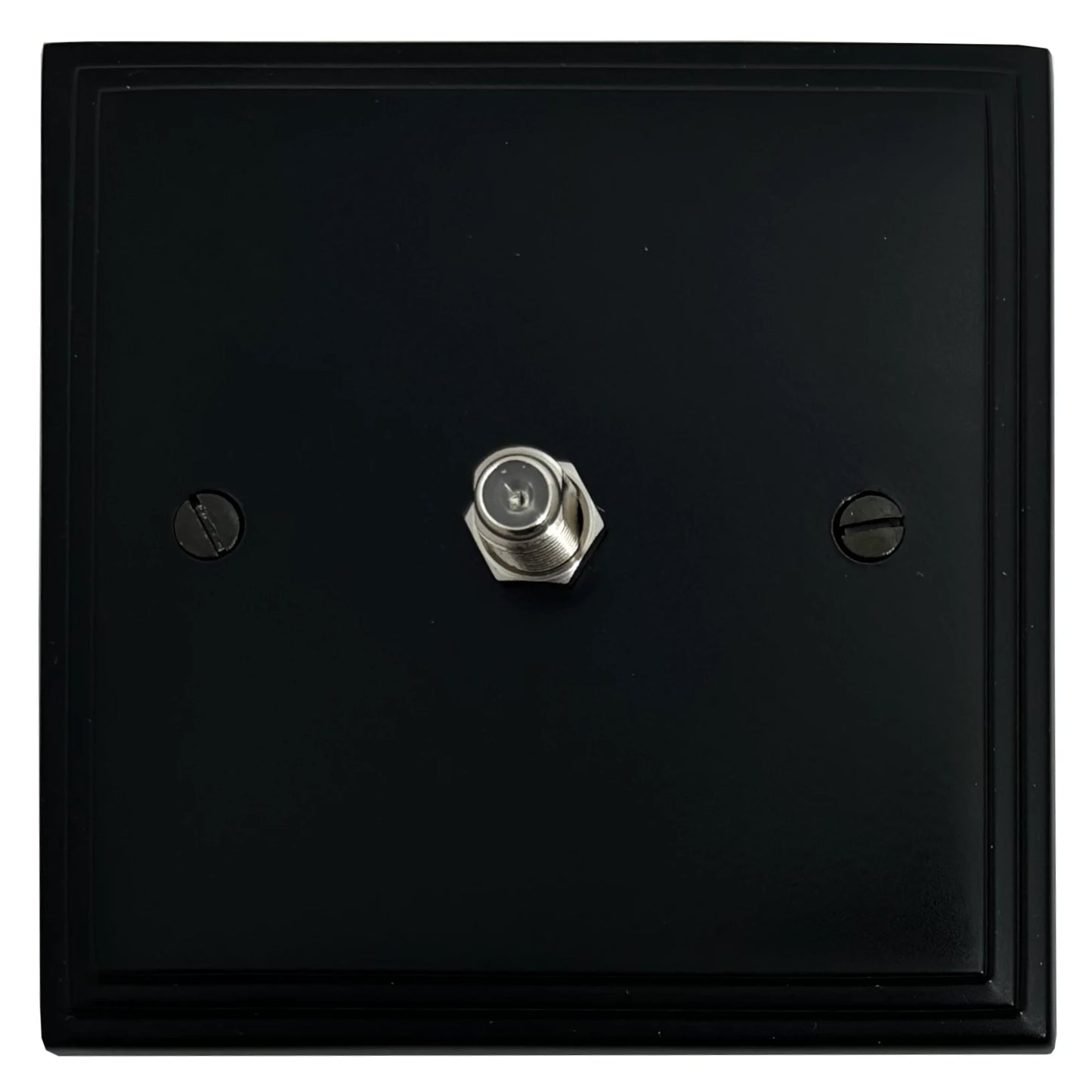 Victorian Flat Black Satellite Point
