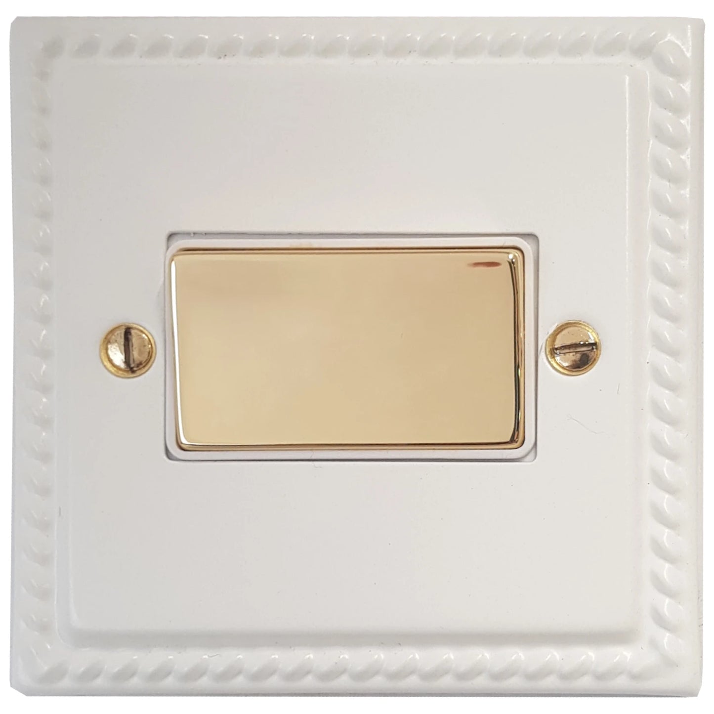 Georgian Flat White Fan Isolator