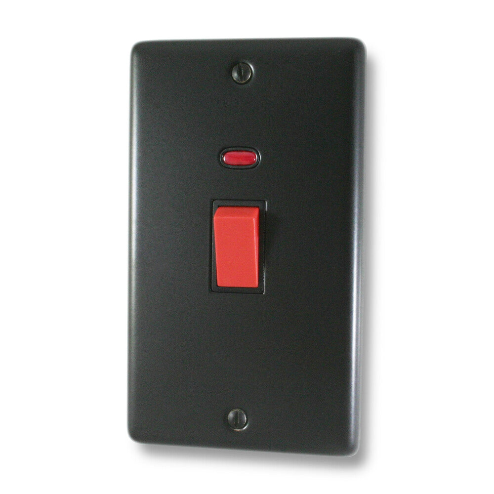 Contour Flat Black 45 Amp DP Switch