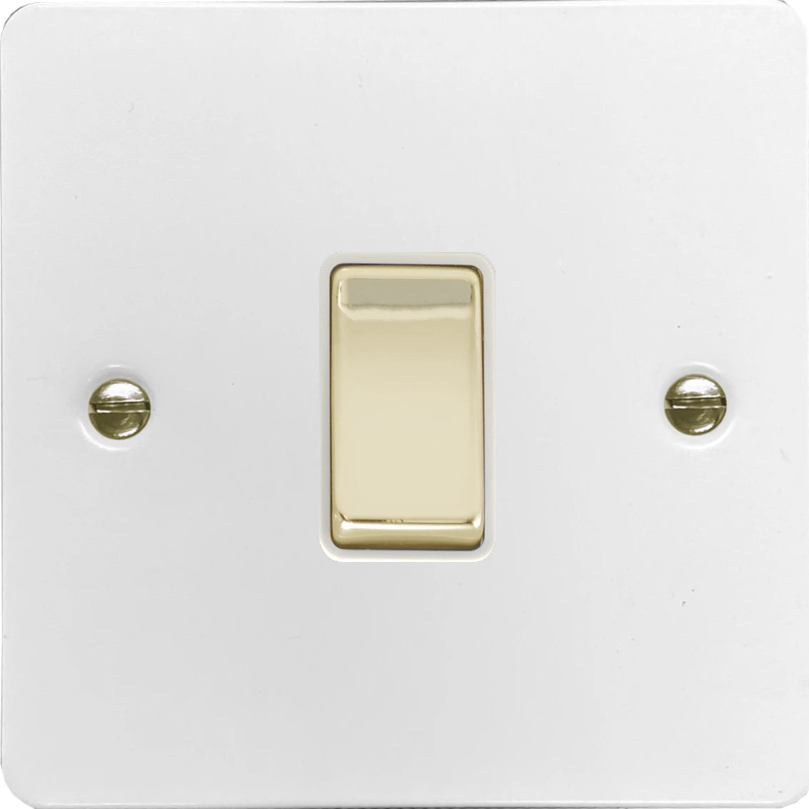 Flat White 1 Gang 2 Way Switch