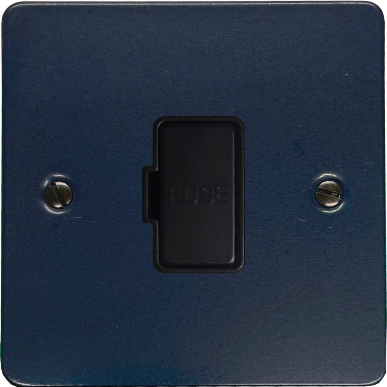 Flat Blue Unswitched Fuse Spur (Black Insert)