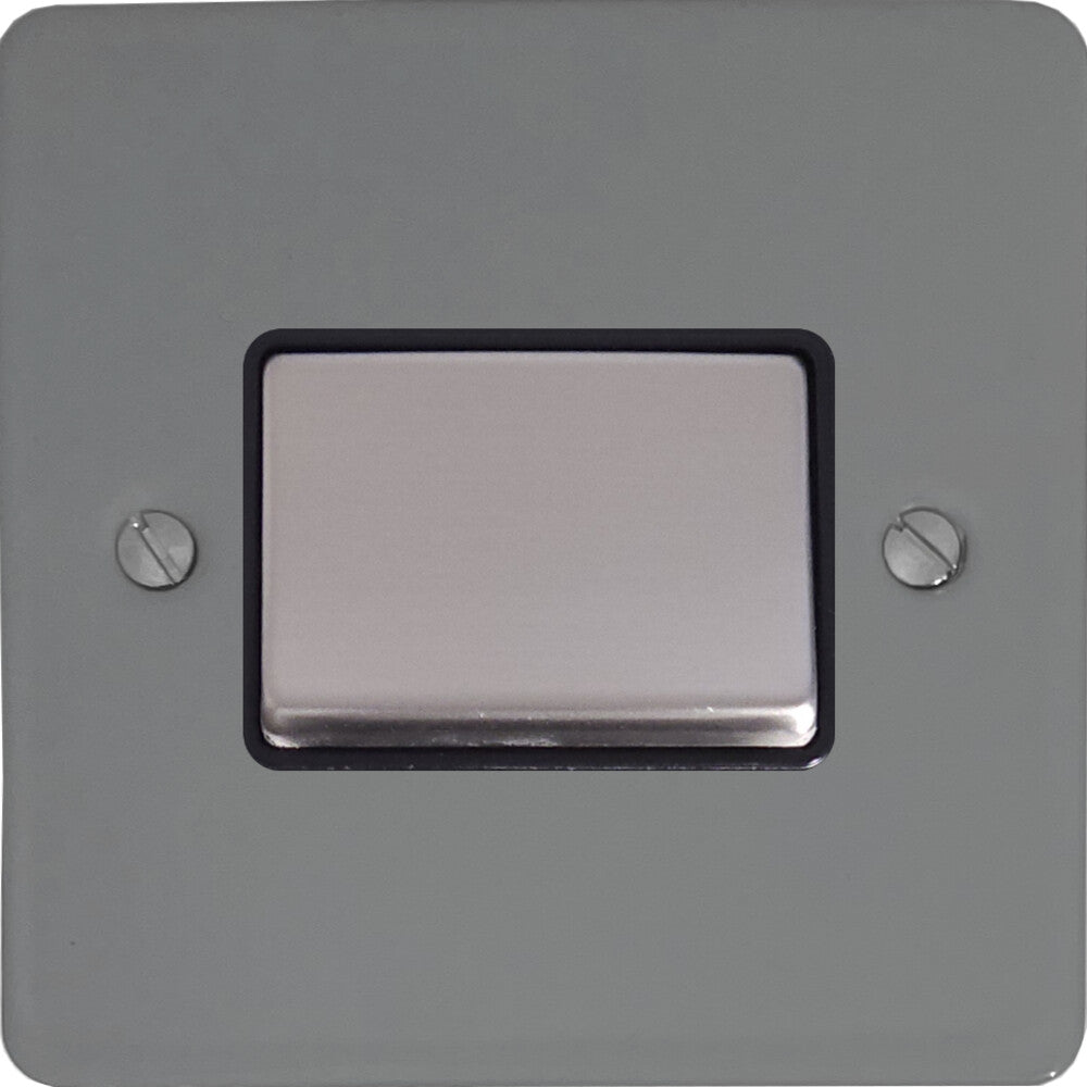 Flat Light Grey Fan Isolator