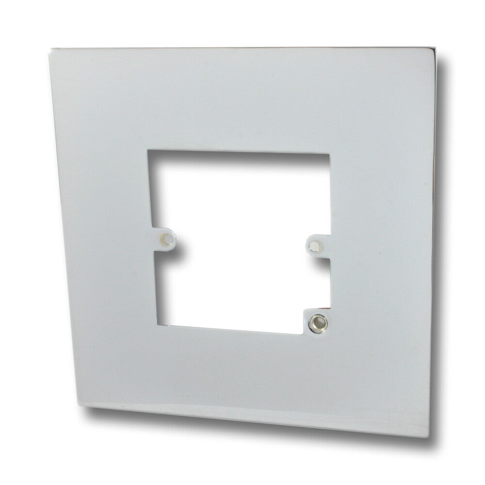 Single Polished Chrome Finger Plate