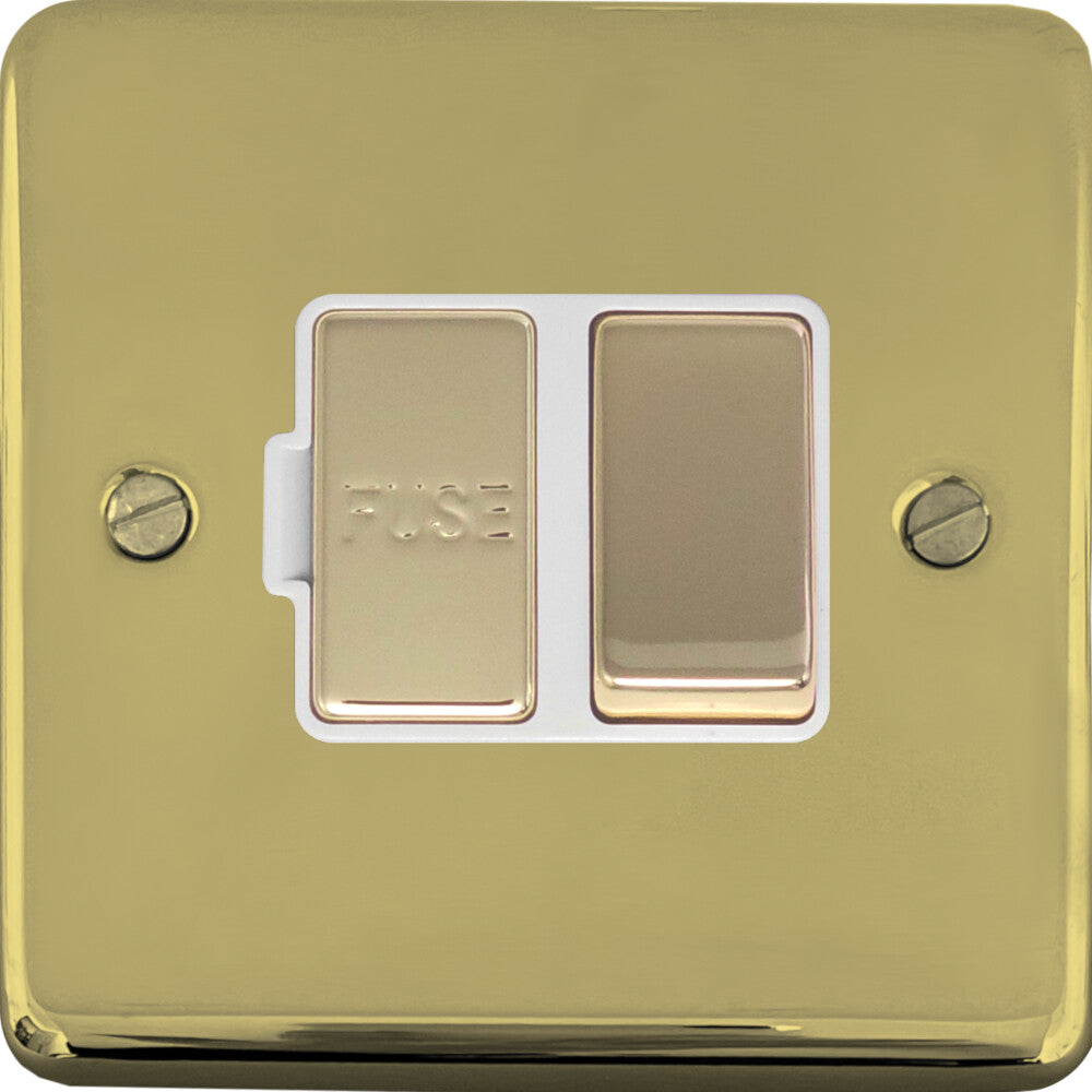 Contour Polished Brass Swt. Fused Spur