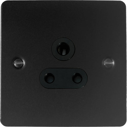 Flat Black 5 Amp Socket