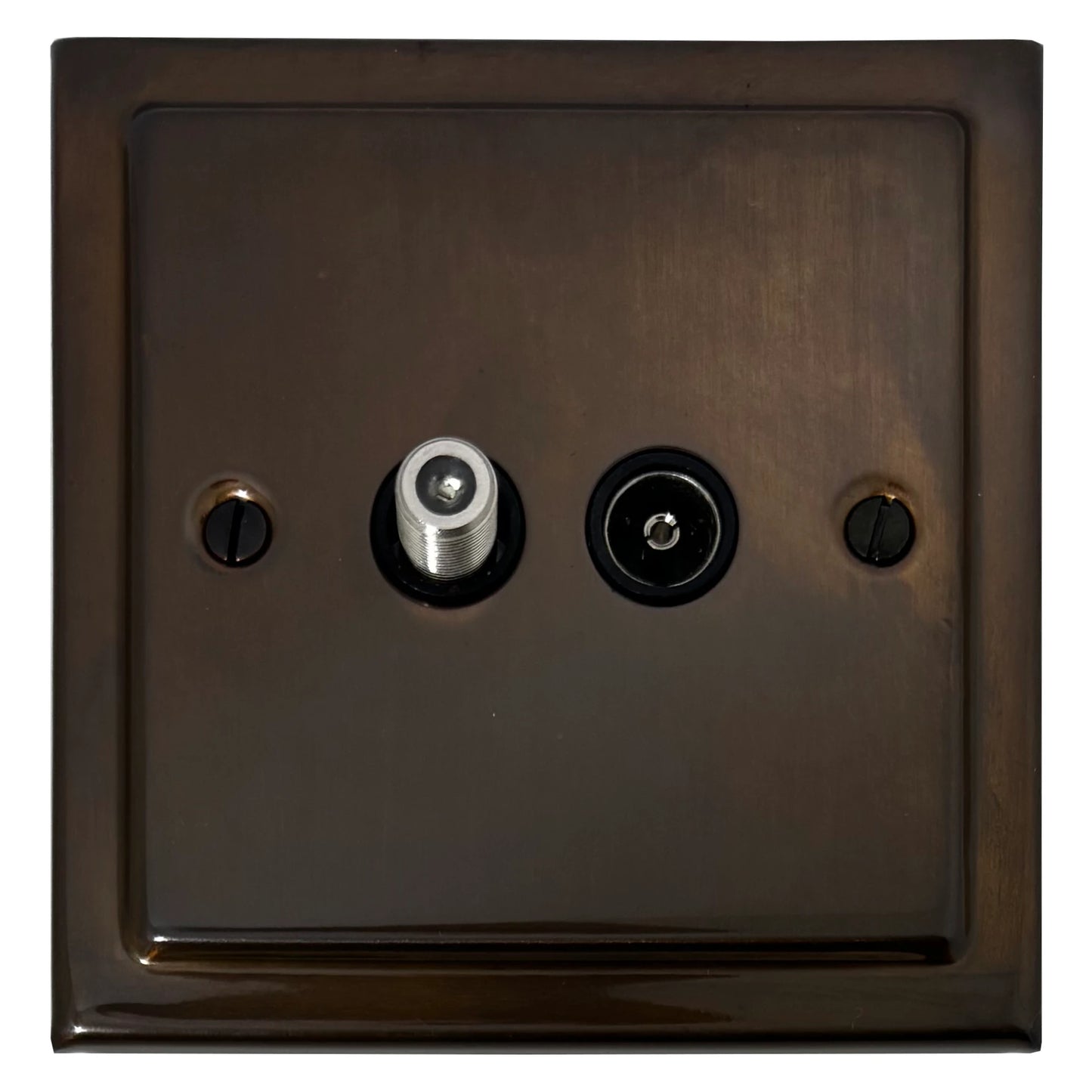 Victorian Medium Bronze Tv + Sat Point