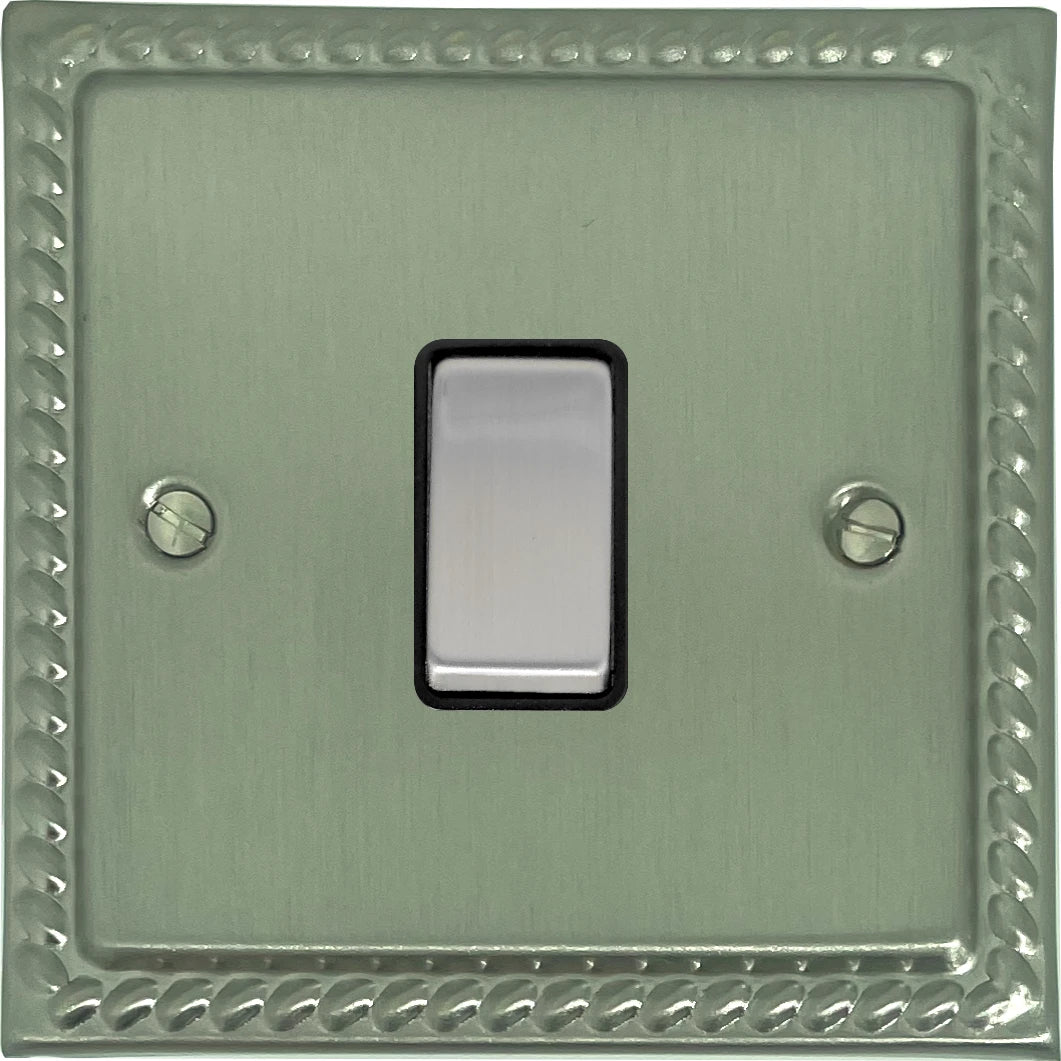 Monarch Satin Nickel 1 Gang 2 Way Switch