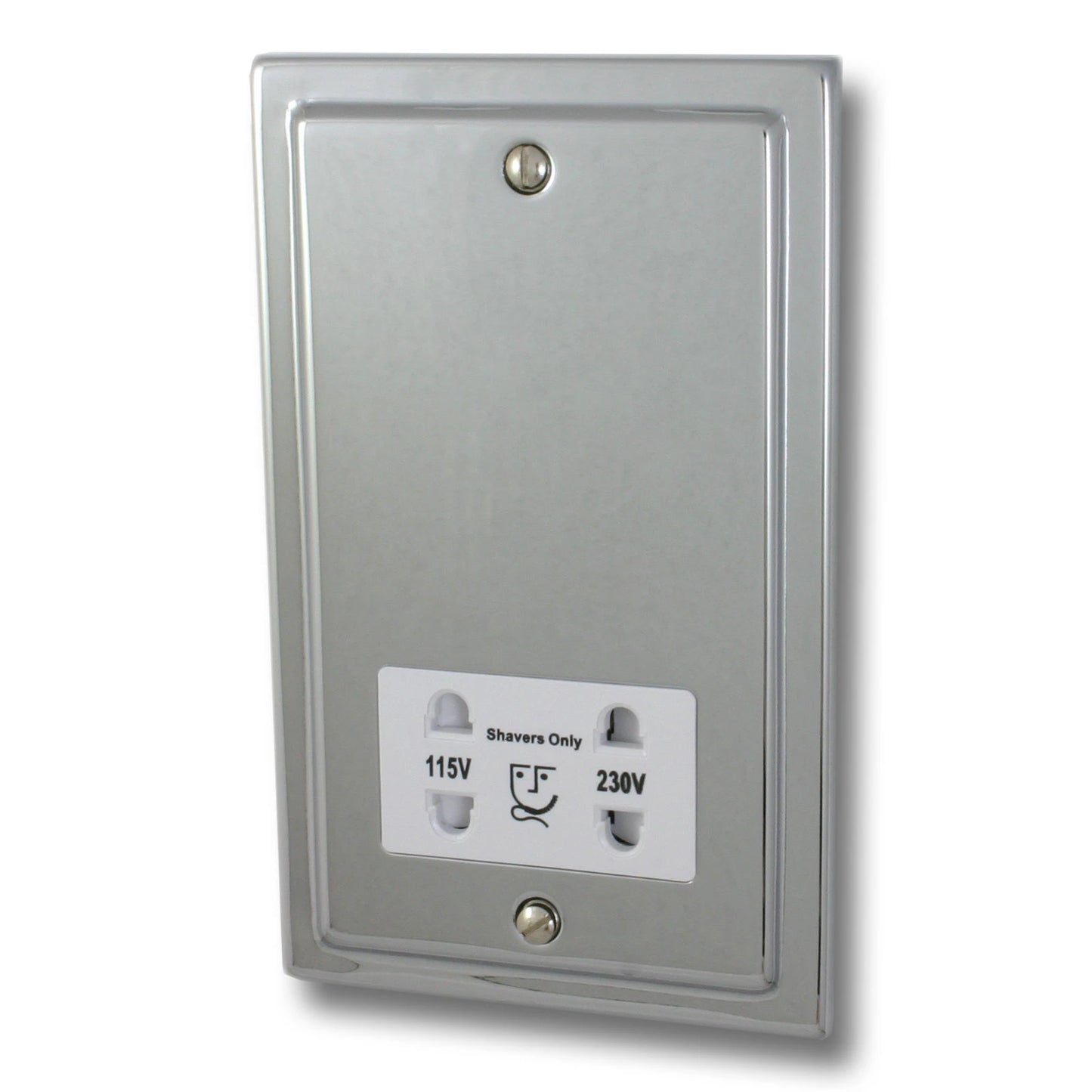 Trimline Polished Chrome Shaver Point