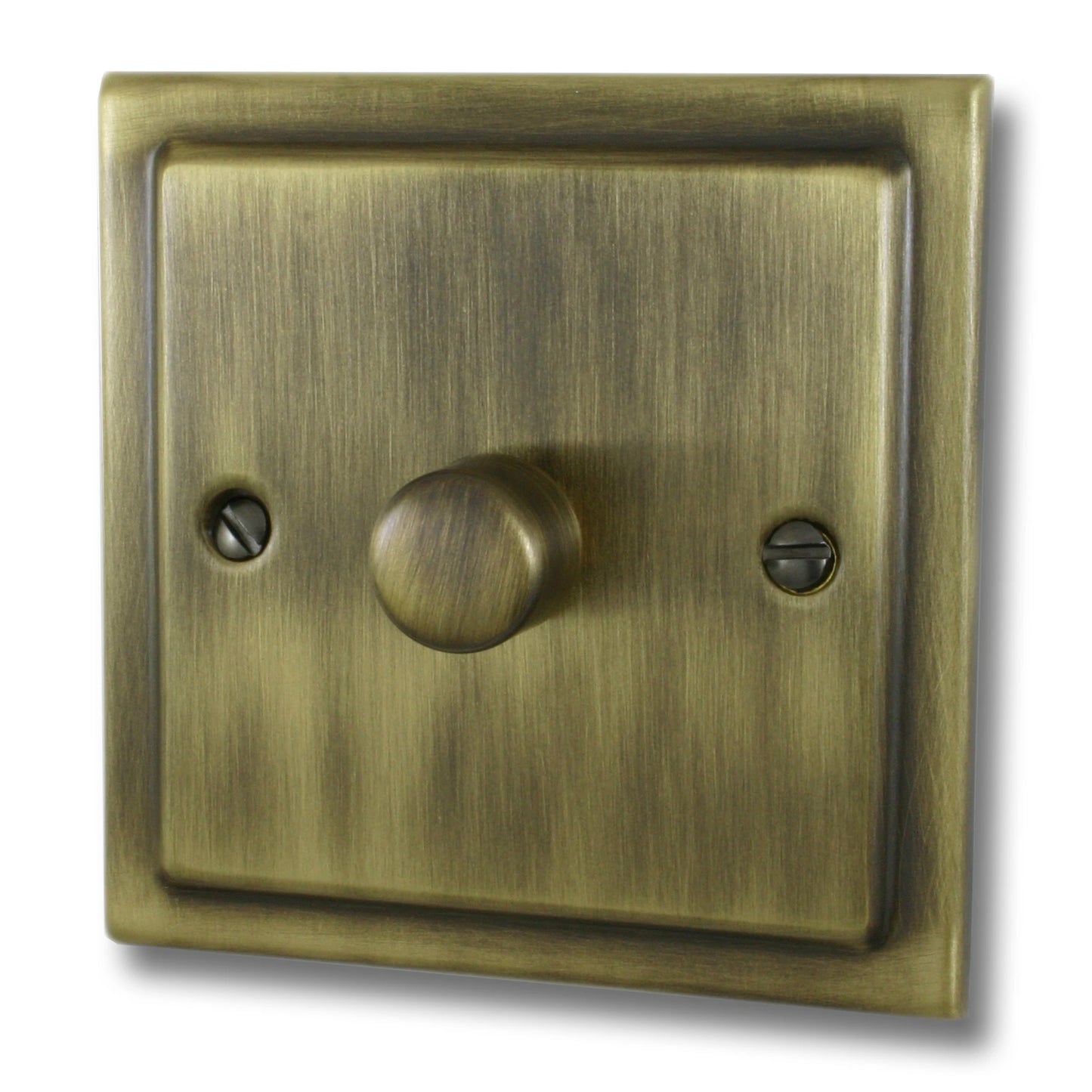 Victorian Antique Brass 1 Gang LED Dimmer