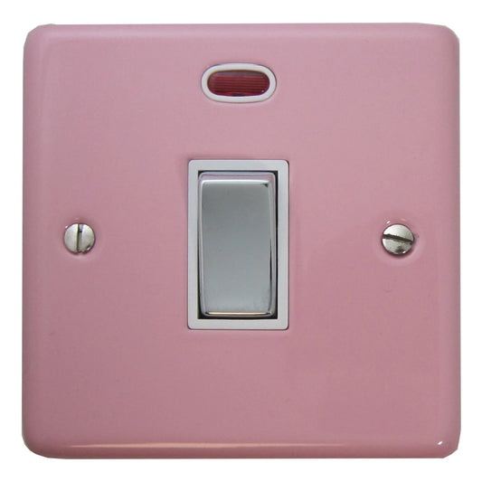 Contour Pink 20A Dp Switch + Neon