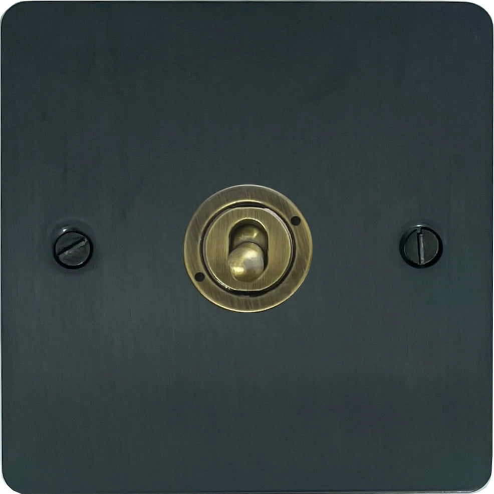 Flat Black Bronze Intermediate Toggle
