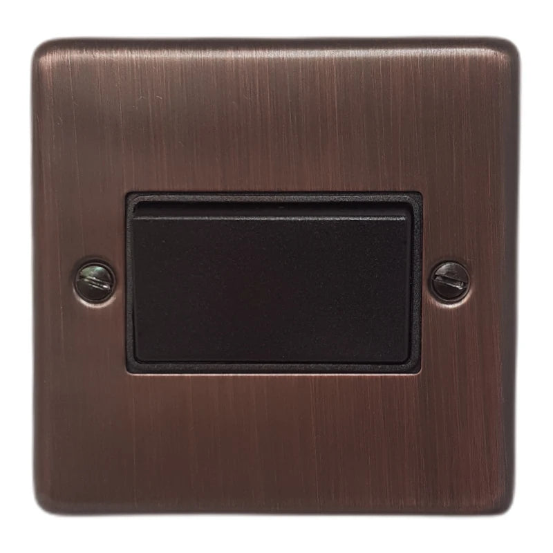 Contour Antique Copper Fan Isolator Switch