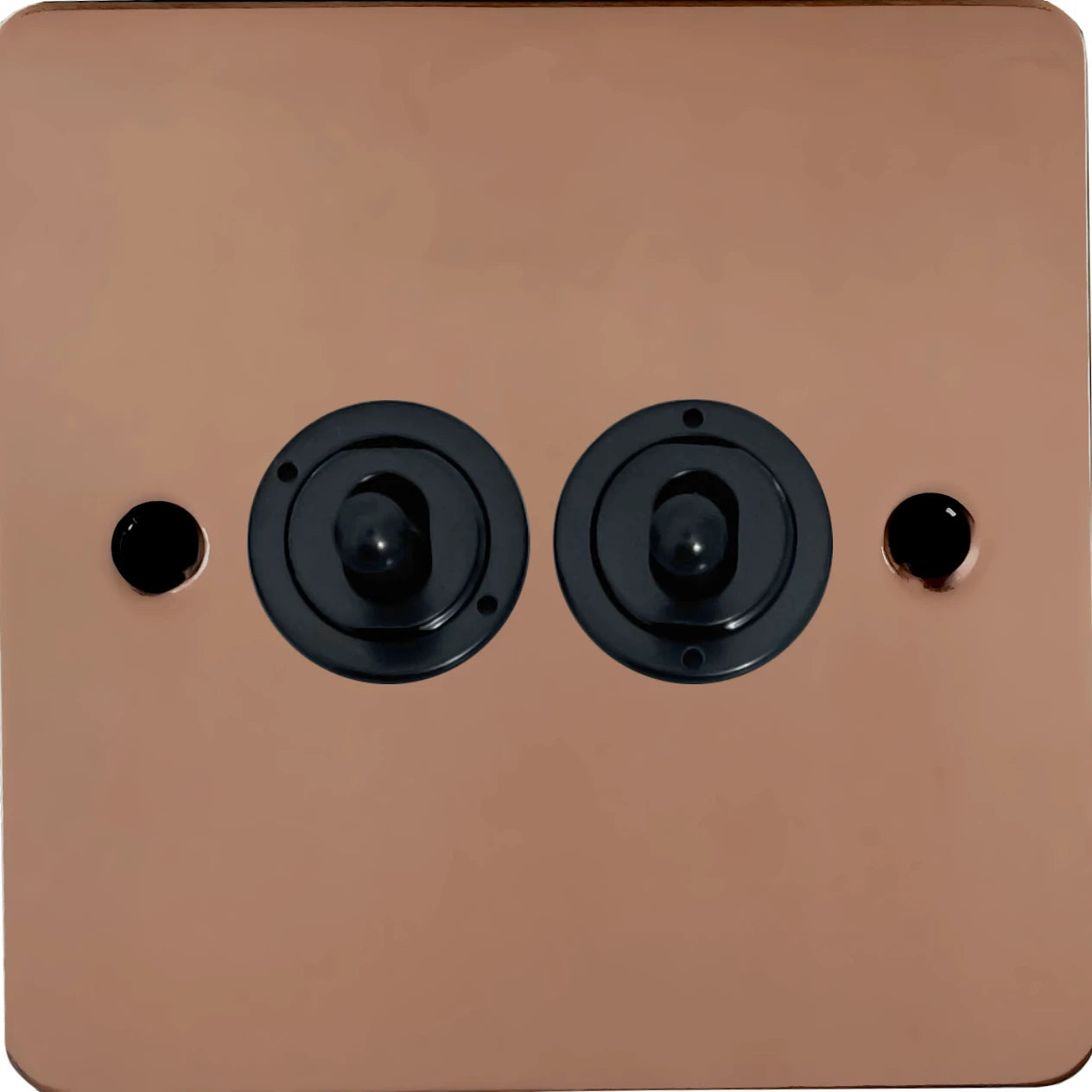 Flat Bright Copper 2G Toggle (Flat Black Toggle)