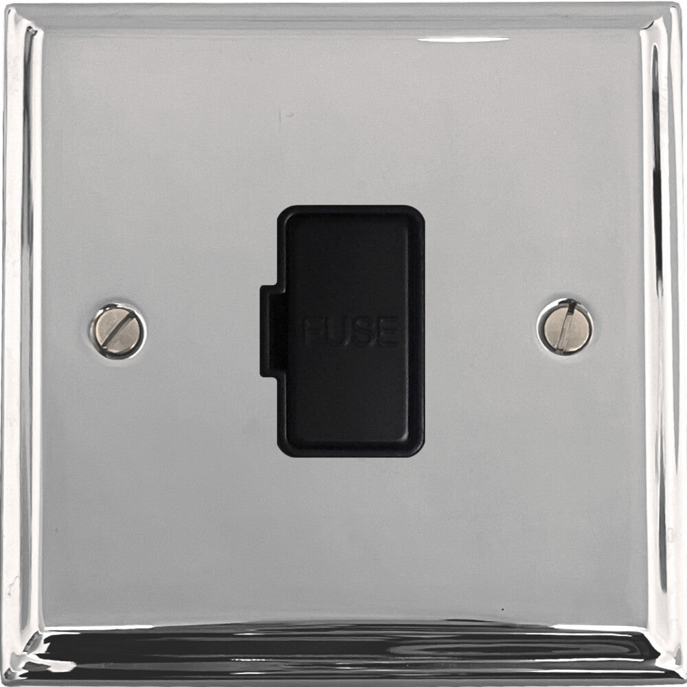 Deco Polished Chrome Unswitched Spur