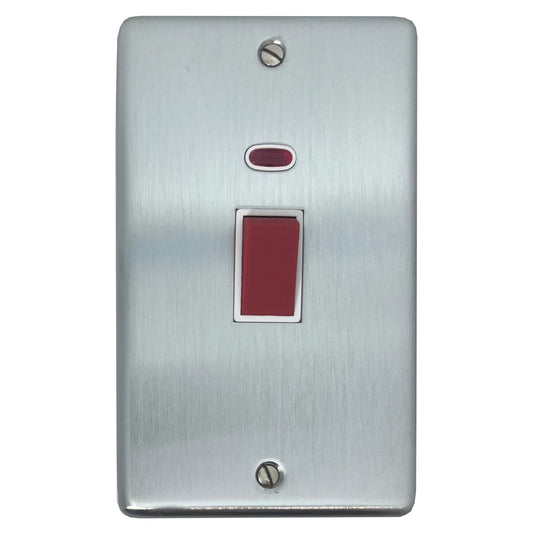 Contour Satin Chrome L/Plate