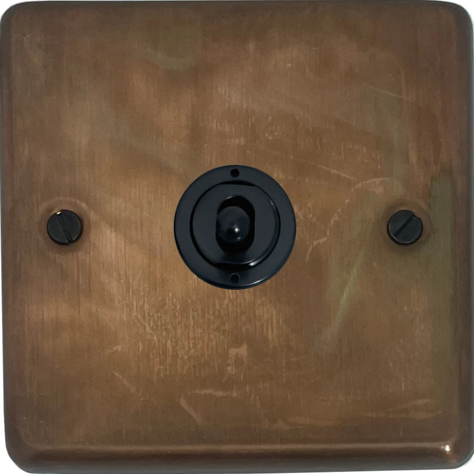 Contour Tarnished Copper Inter Toggle (Flat Black Toggle)
