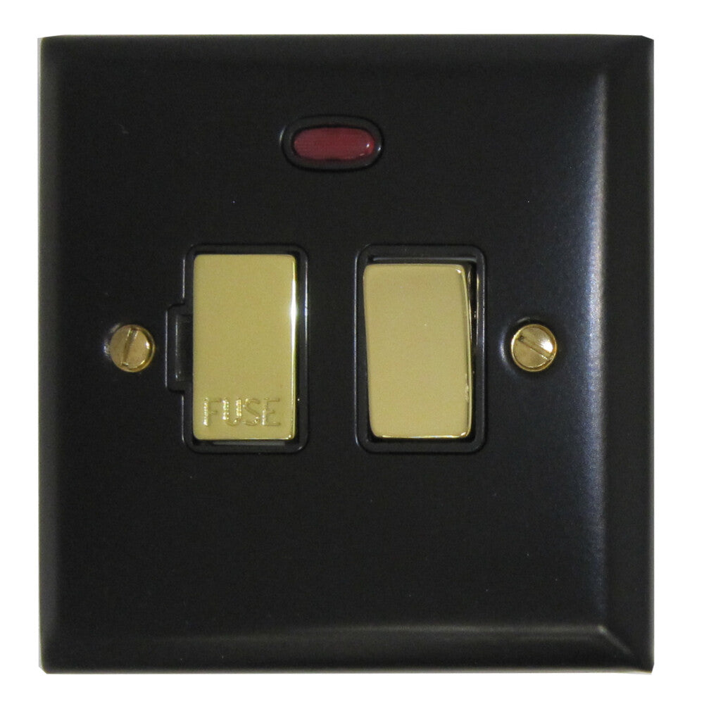 Spectrum Flat Black Swt Spur + Neon