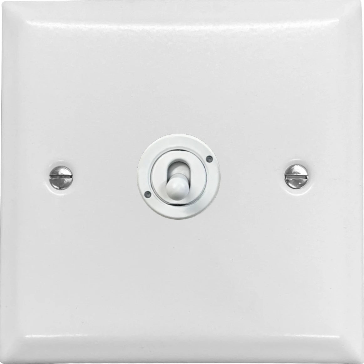 Spectrum Flat White Intermediate Toggle (White Toggle)