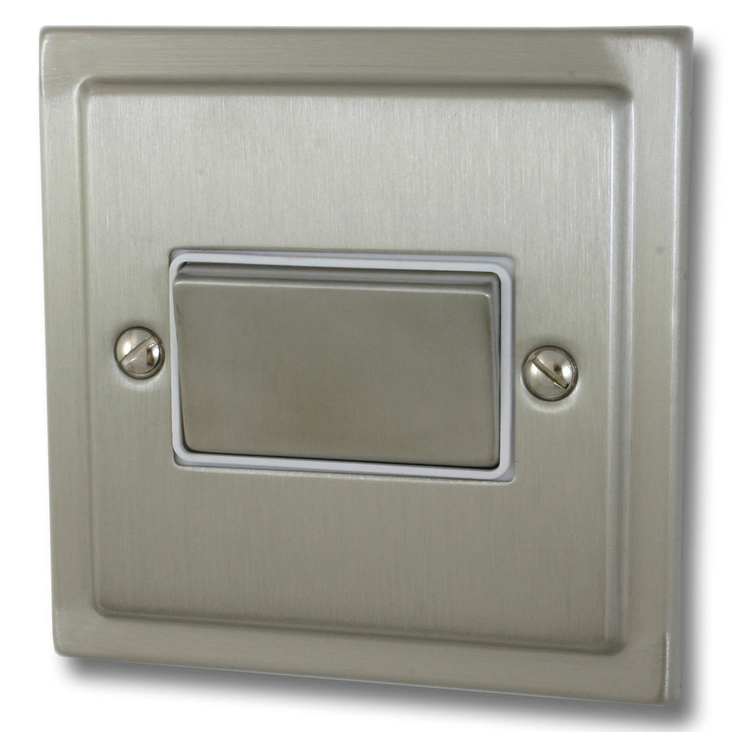 Victorian Satin Nickel Fan Isolator
