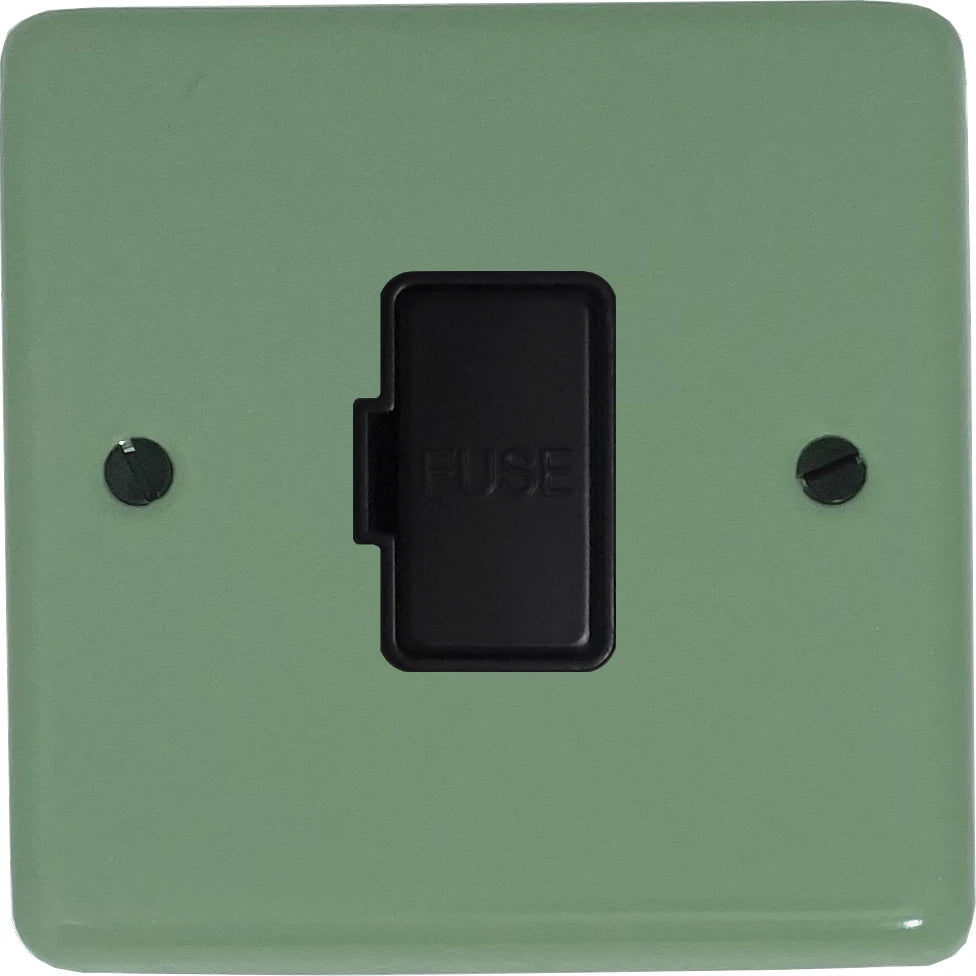 Classic Sage Green Unswitched Fuse Spur (Black Insert)