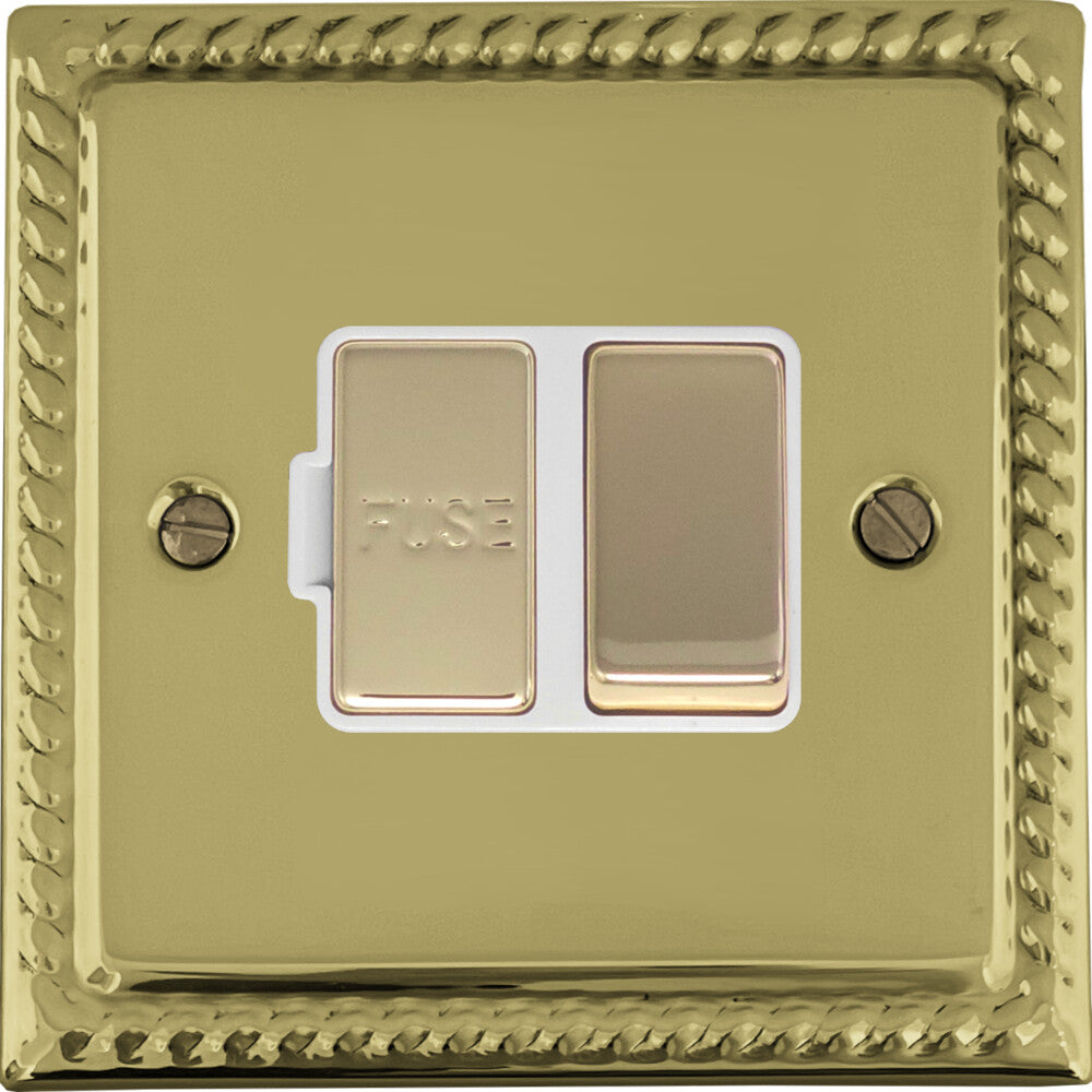 Georgian Polished Brass Swt. Fused Spur