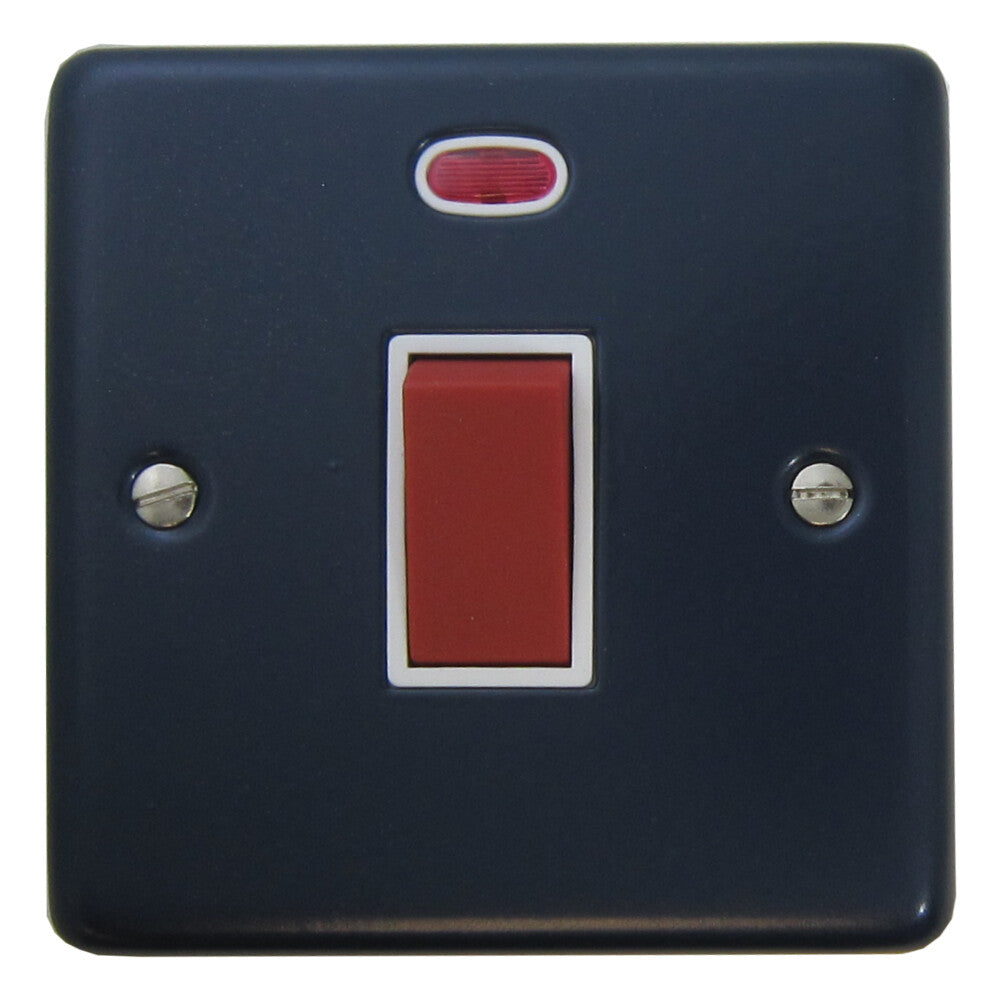 Contour Blue 45A Dp Switch + Neon S/P