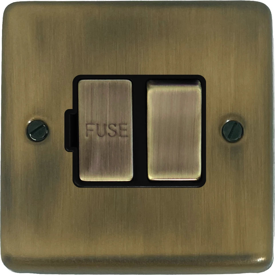 Contour Light Antique Brass Swt. Fused Spur