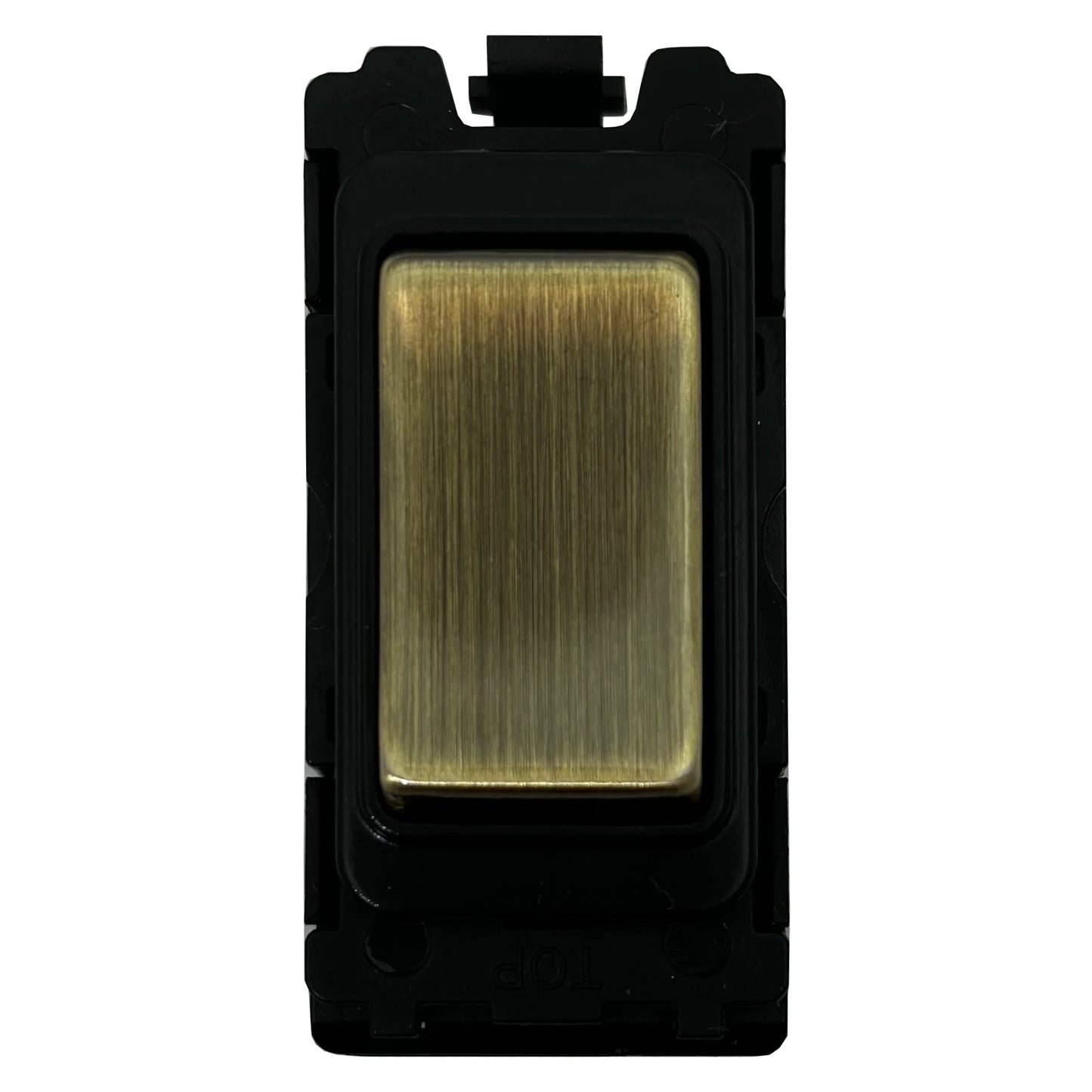 20A 2 Way & Off Retractive - Black and Antique Switch