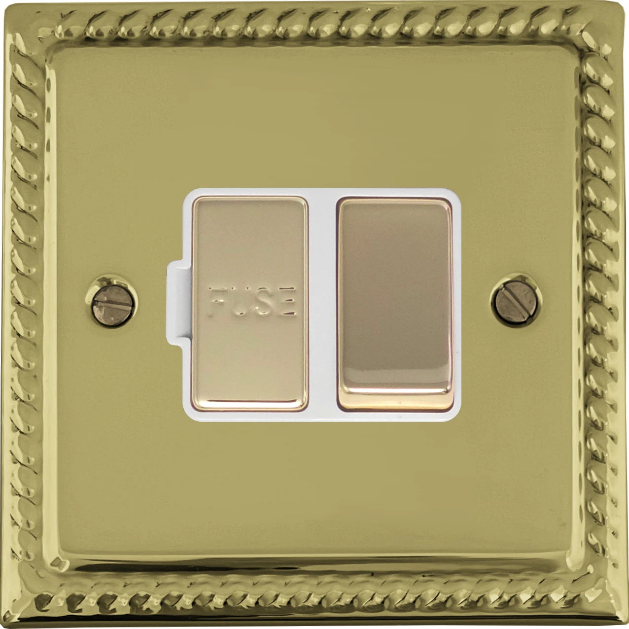Georgian Polished Brass Swt. Fused Spur