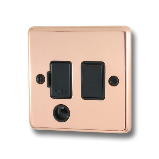 Contour Bright Copper Swt. Fused Spur & F/Outlet