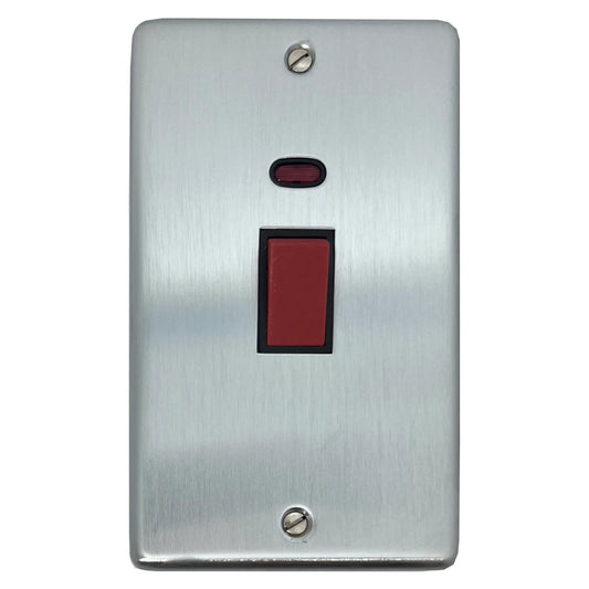 Contour Satin Chrome L/Plate