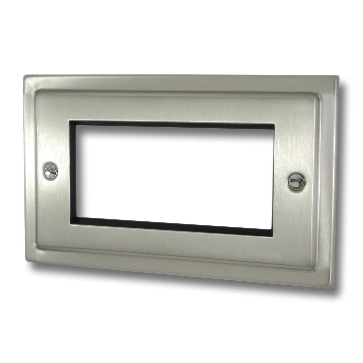 Victorian Satin Nickel 4 Module Data Plate