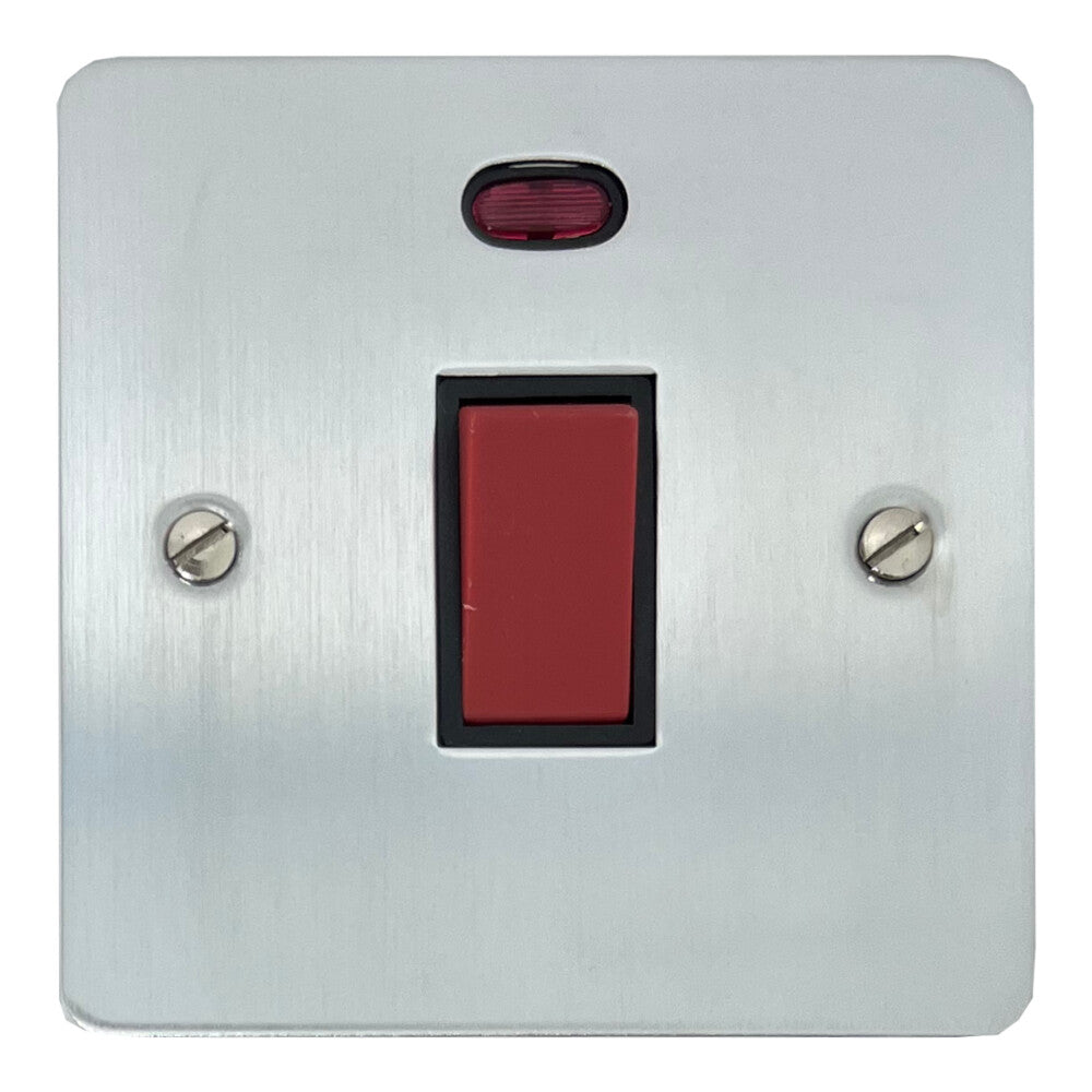 Flat Satin Chrome S/Plate