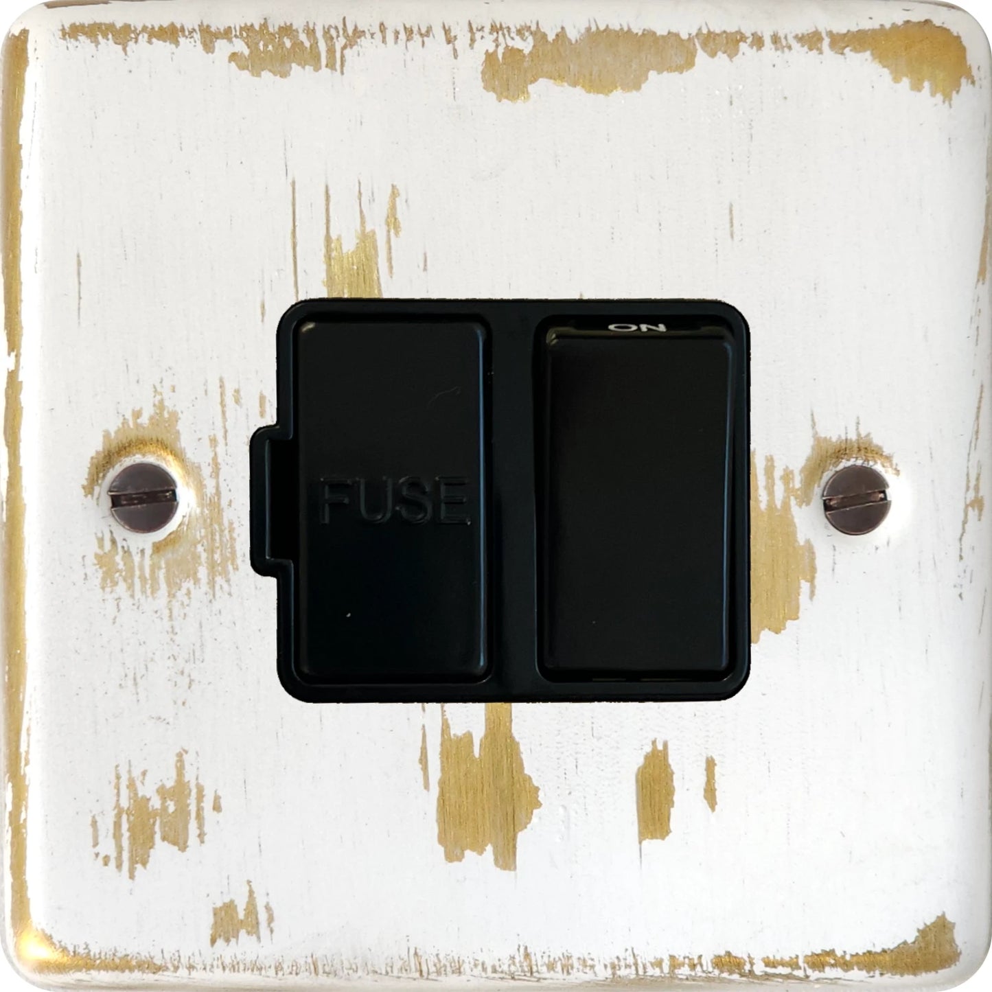 Contour Dover Bronze Switched Fuse Spur (Black Switch)