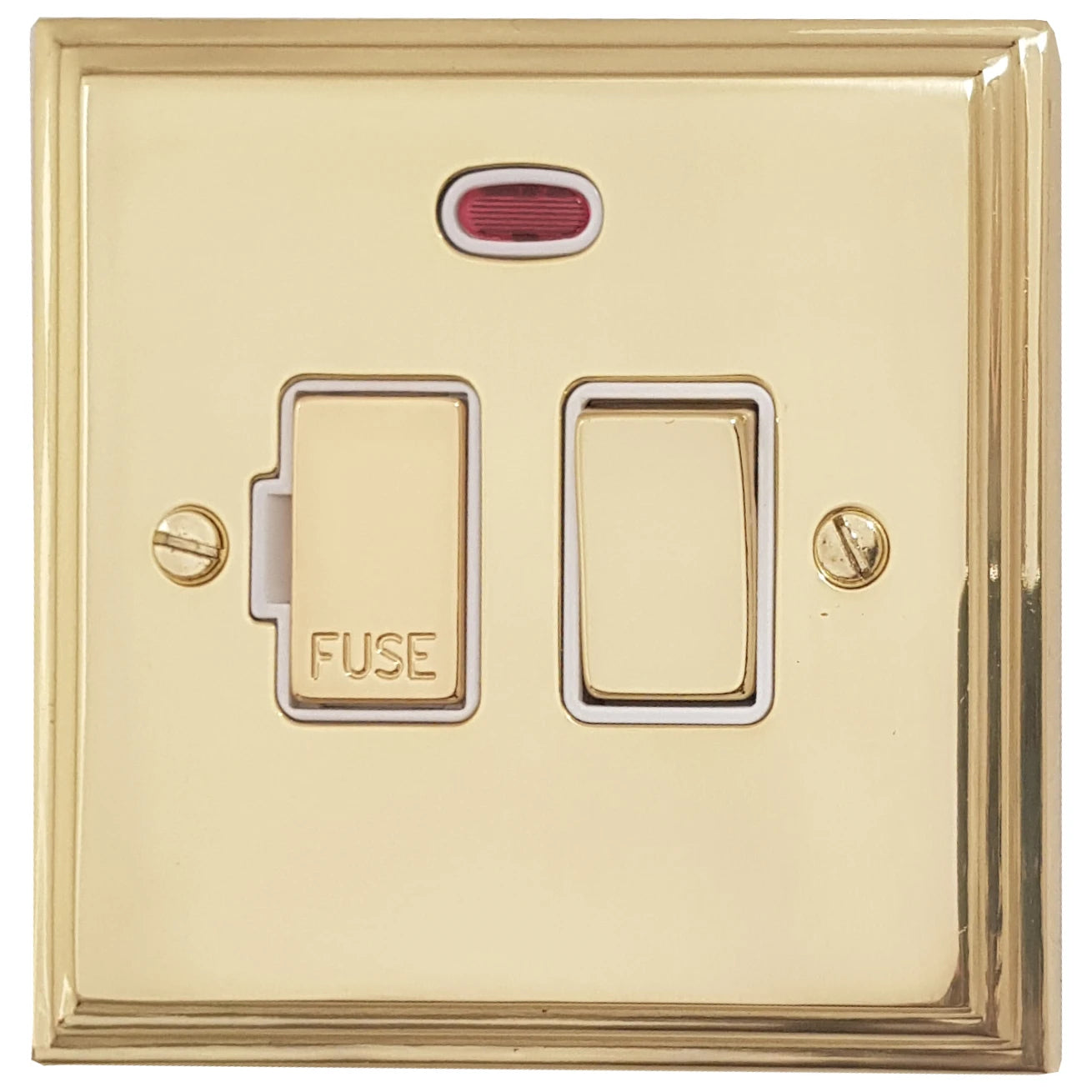Victorian Polished Brass Swt. Spur & Neon