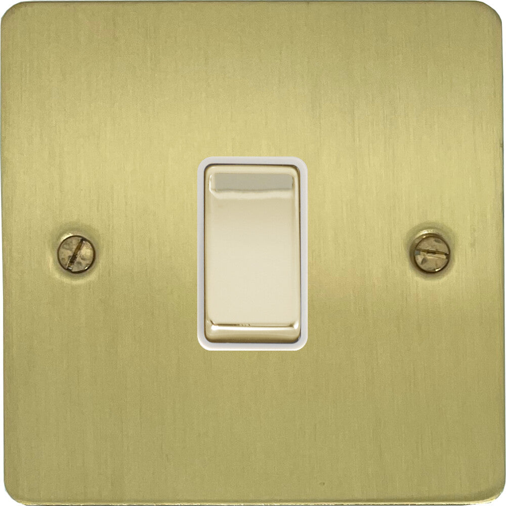 Flat Satin Brass Intermediate Switch
