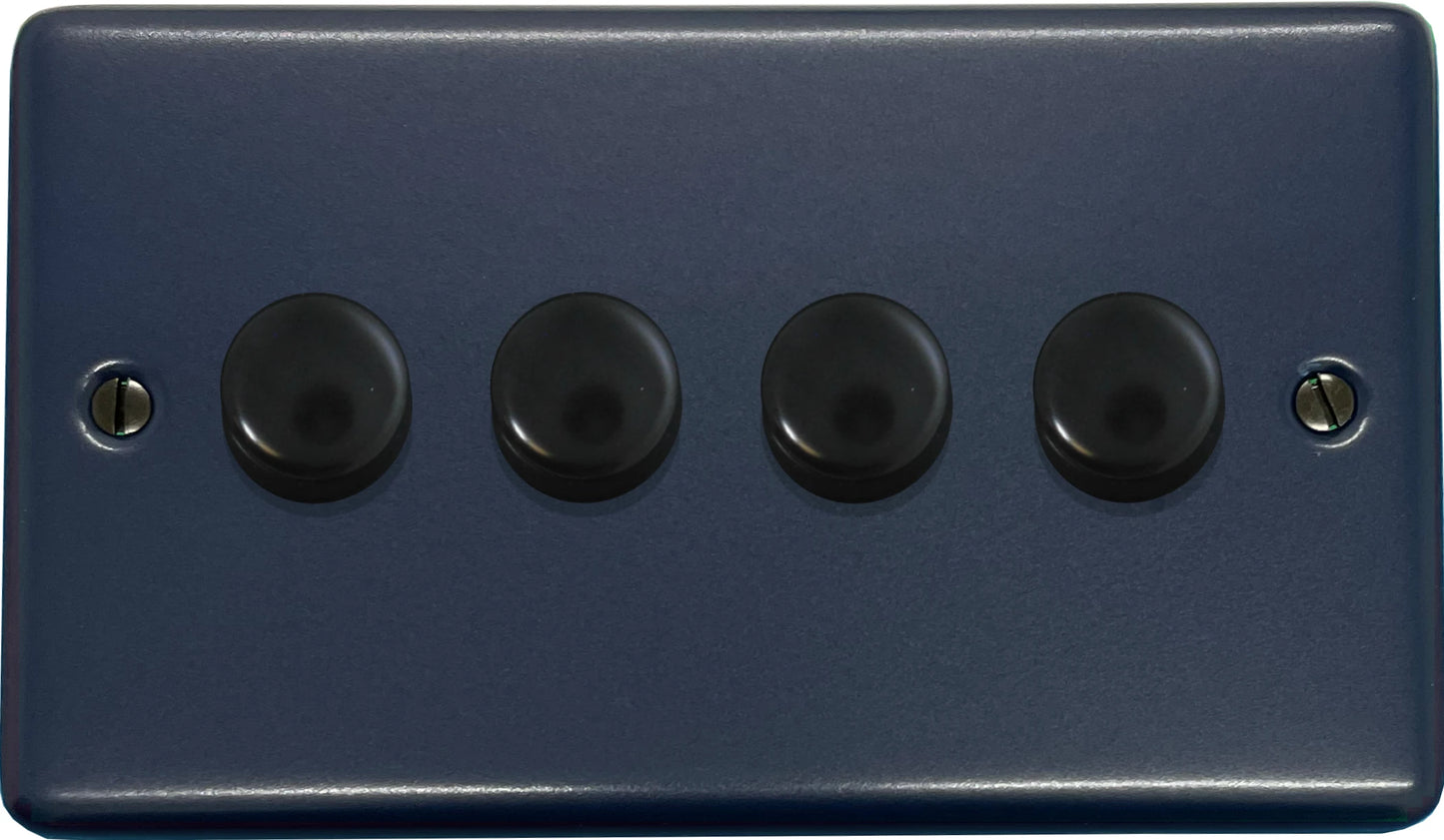 Contour Blue 4 Gang LED Dimmer