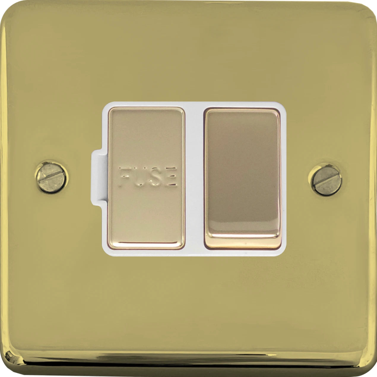 Contour Polished Brass Swt. Fused Spur