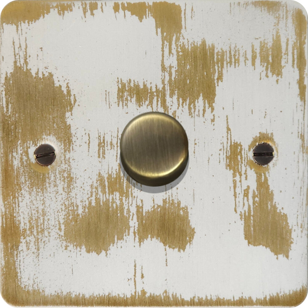 Flat Dover Bronze 1 Gang LED Dimmer