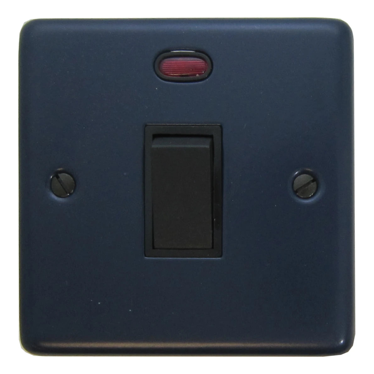 Contour Blue 20A Dp Switch + Neon