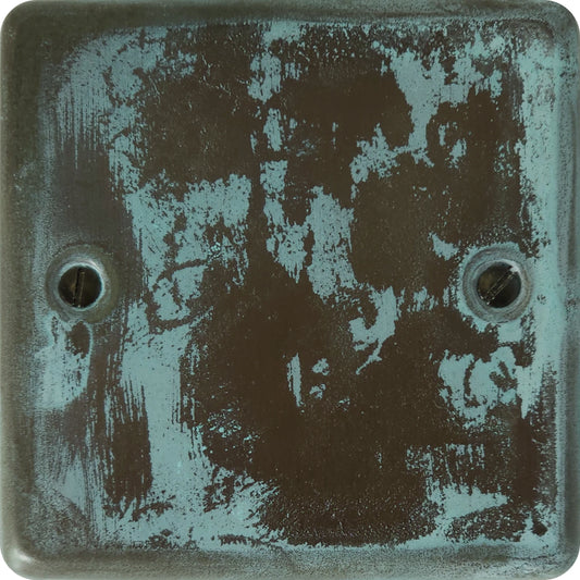 Contour Verdigris 1 Gang Blank