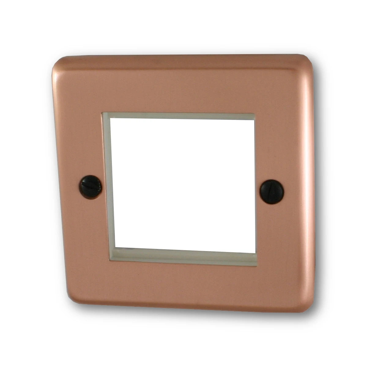 Contour Rose Gold 2 Gang Mod Plate & Frame