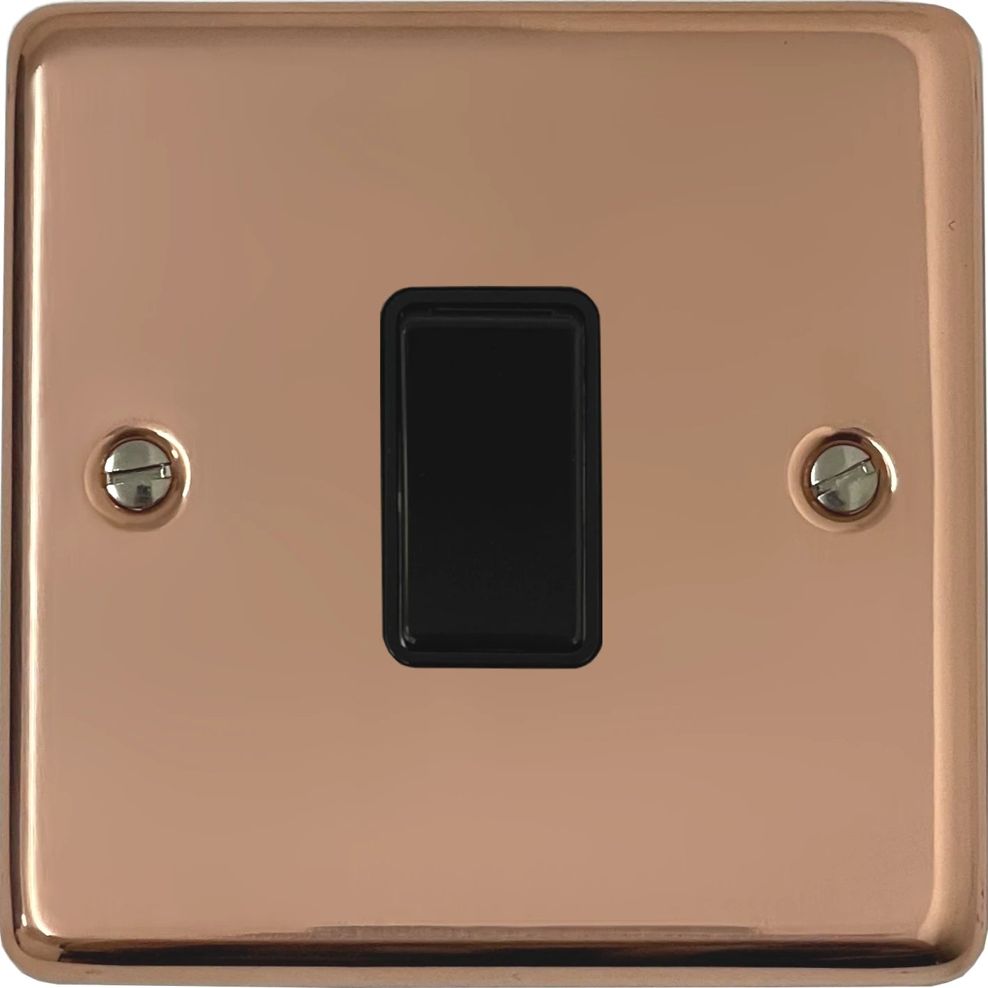 Contour Bright Copper 1 Gang Switch