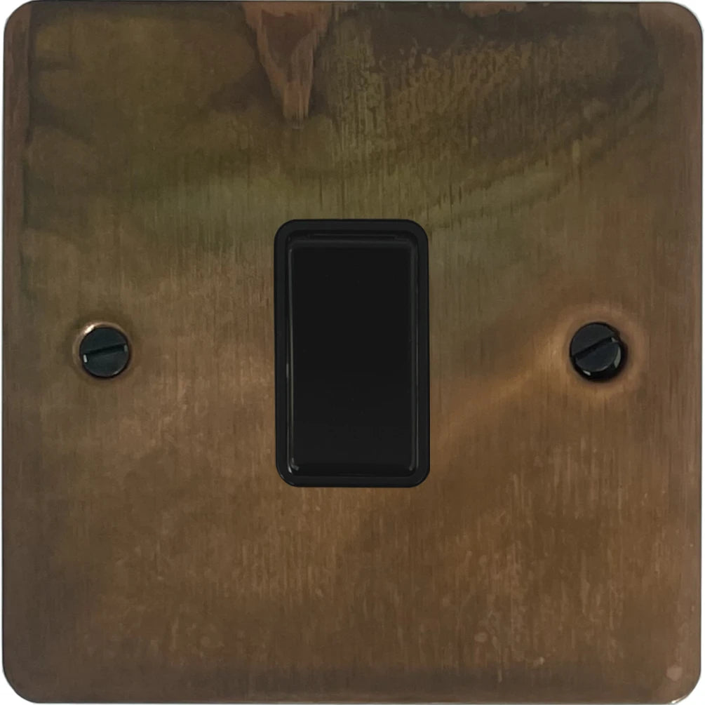 Flat Tarnished Copper Intermediate Switch