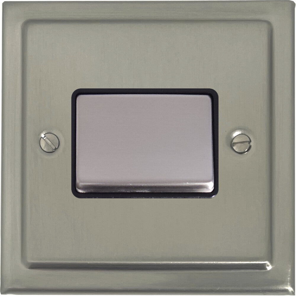 Victorian Satin Nickel Fan Isolator